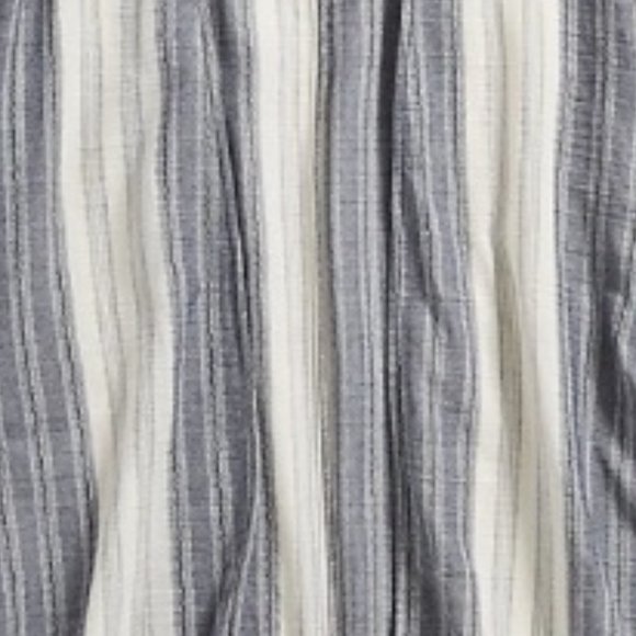 SOLD Maurices Blue Striped Open Front Kimono - Picture 2 of 2